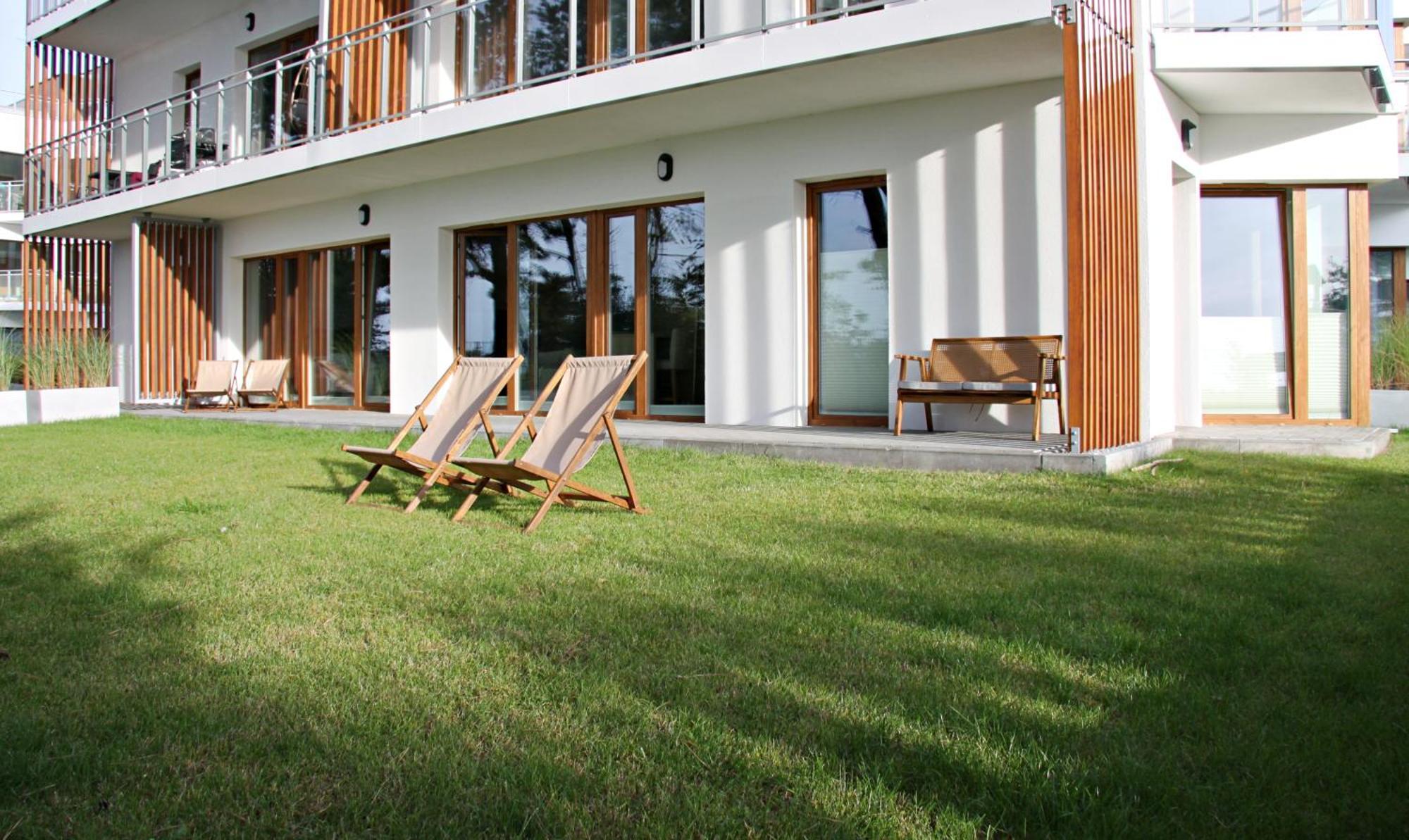 Let'S Sea - 2 Bedroom - Premium Baltic Apartment With Front Sea View Garden And Spa Access Gąski Exterior foto