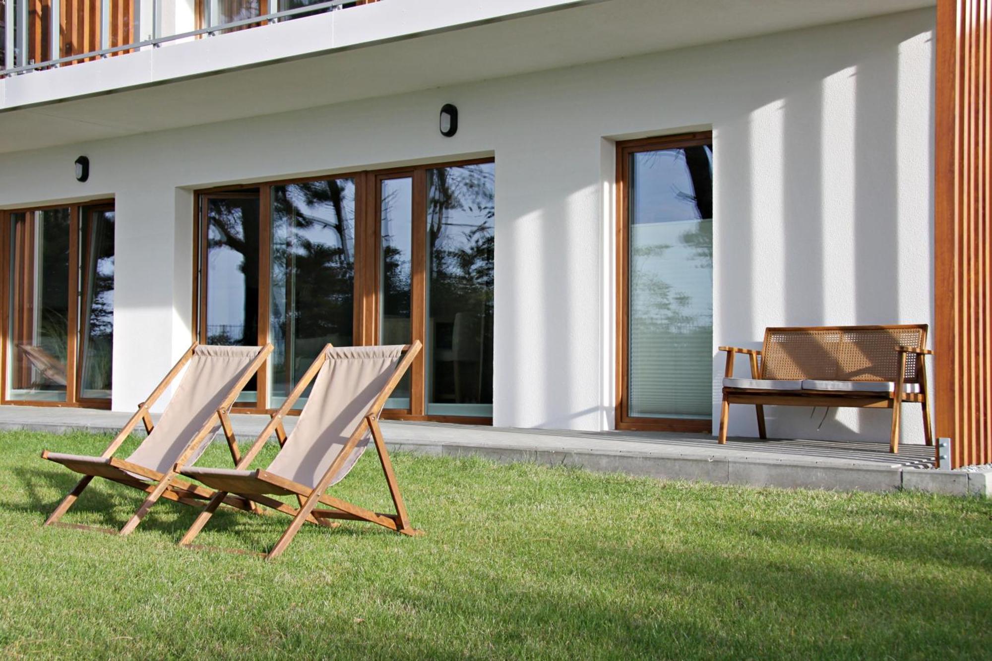 Let'S Sea - 2 Bedroom - Premium Baltic Apartment With Front Sea View Garden And Spa Access Gąski Exterior foto